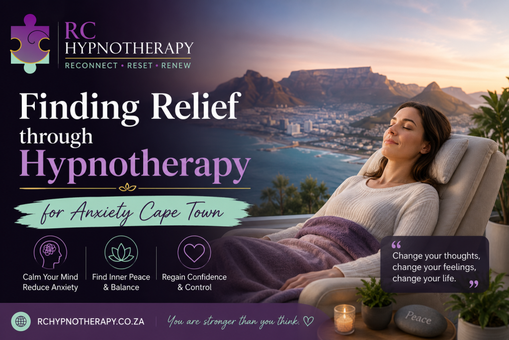 hypnotherapy for anxiety Cape Town